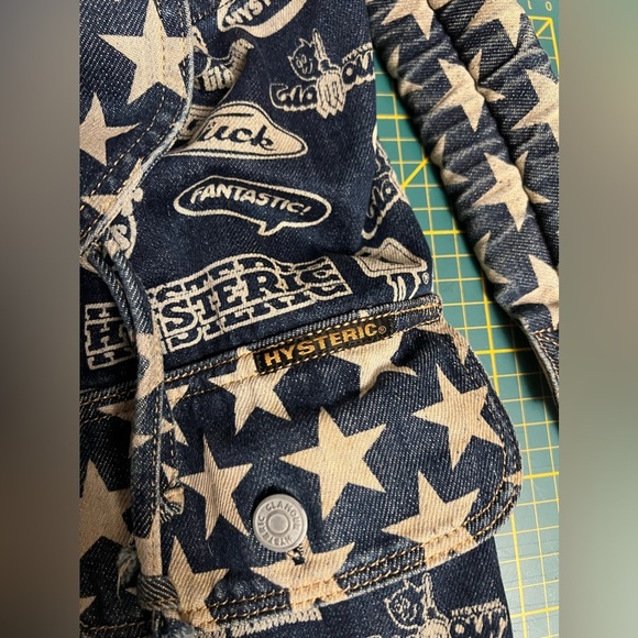 Vintage Hysteric Glamour denim backpack - Picture 3 of 15